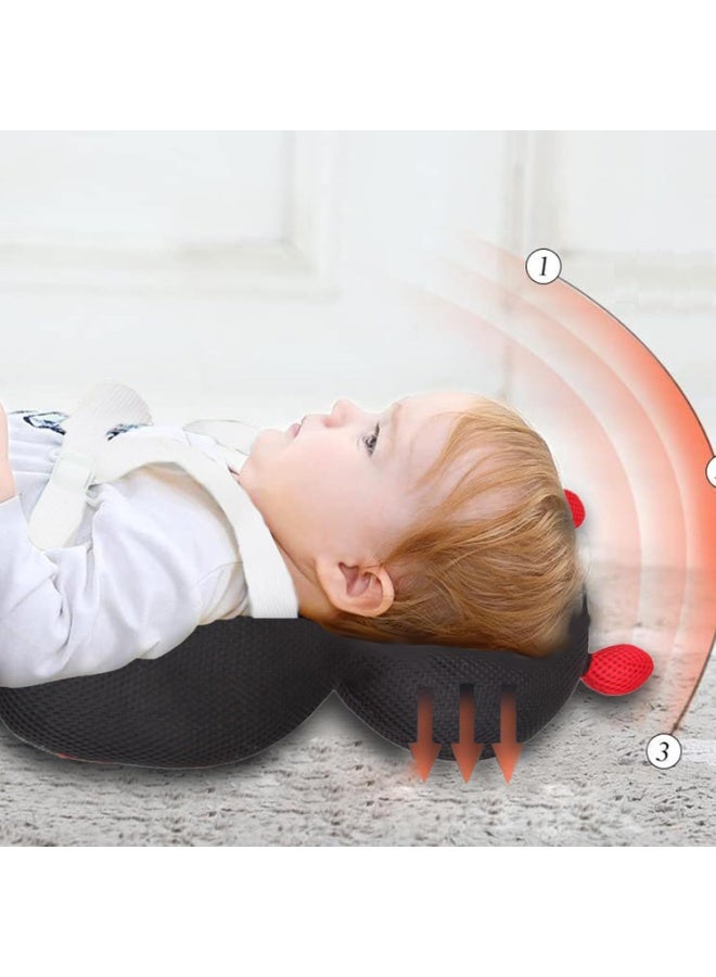 Gonice Baby Head Protector, Toddlers Head Safety Pad Cushion, Soft Baby Nursery Pillows, Adjustable Toddlers Head Safety Pad Cushion Backpack, Baby Fall Pillow Backpack for Crawling & Walking ﻿ - Image 2