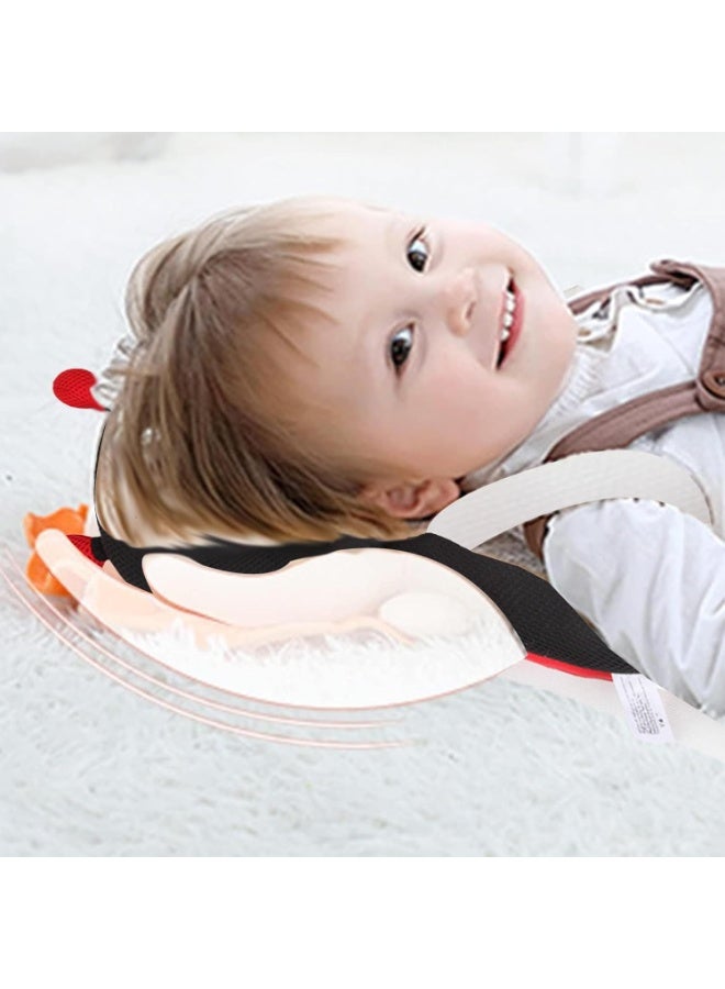 Gonice Baby Head Protector, Toddlers Head Safety Pad Cushion, Soft Baby Nursery Pillows, Adjustable Toddlers Head Safety Pad Cushion Backpack, Baby Fall Pillow Backpack for Crawling & Walking ﻿ - Image 3