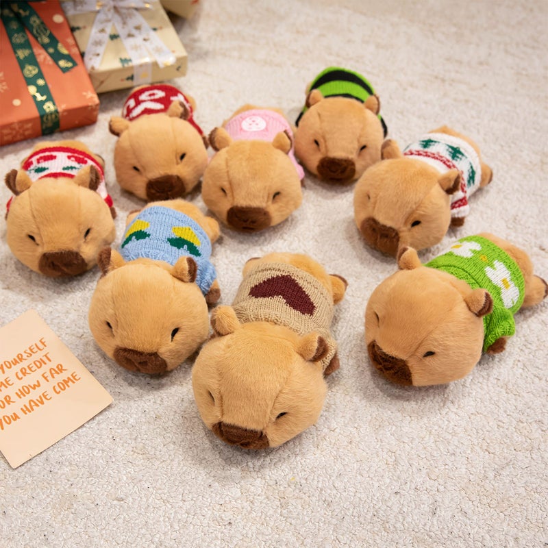 Capybara Plushies Dressed Up Soft Dolls Gifts For Halloween New Year Valentine - Image 1