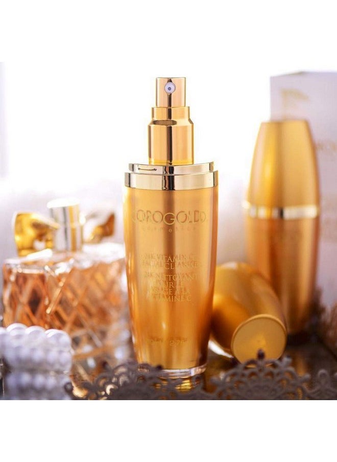 Orogold 24K Vitamin C Face Cleanser Contains Gold Witch Hazel Aloe Vera 2.7 Fl. Oz.  - Image 4