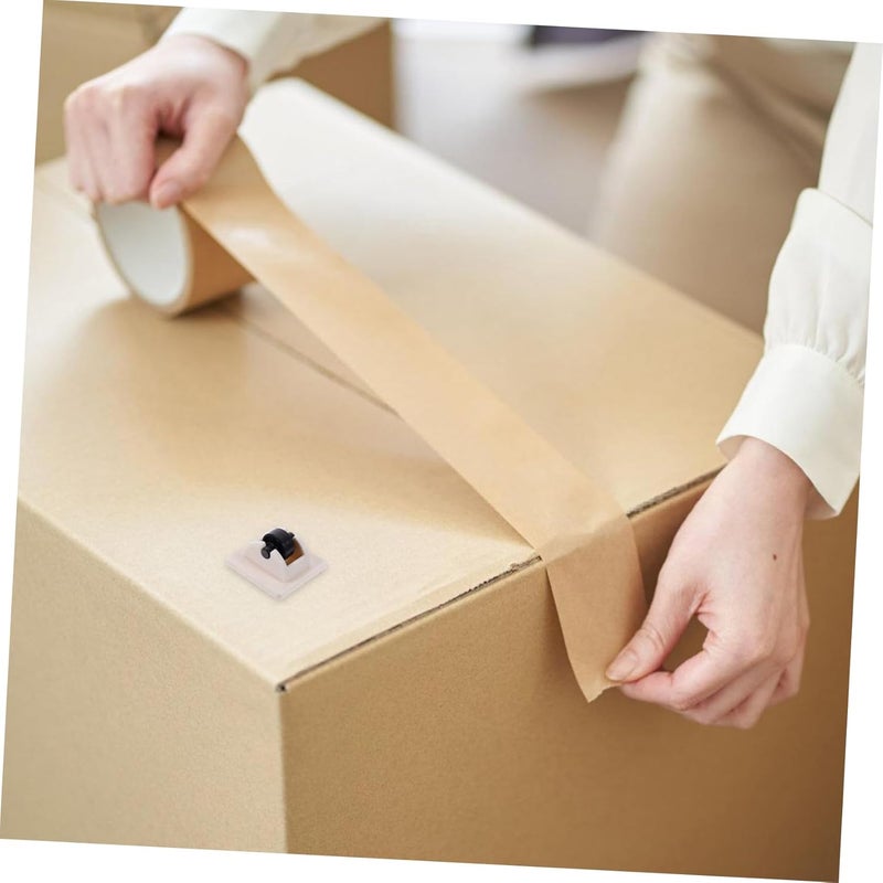 4Pcs Heavy Duty Adhesive Caster Wheels Non Swivel for Storage Bins Easy Install - Image 3