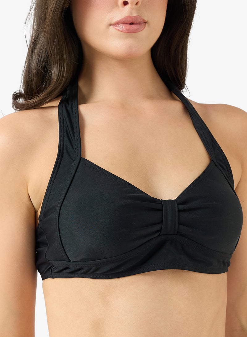 فورورد طقم بيكيني بحمالة عنق وشورت بطبعة زهور قطعتين - Image 2