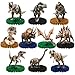 DTOFOOT 10 Pcs Dinosaur Party Decorations Dinosaur Birthday Decorations Dinosaur Centerpieces for Birthday Party 3D Dino Honeycomb Table Decorations Jungle Animal Theme Table Decor For Boys Girls - Image 2