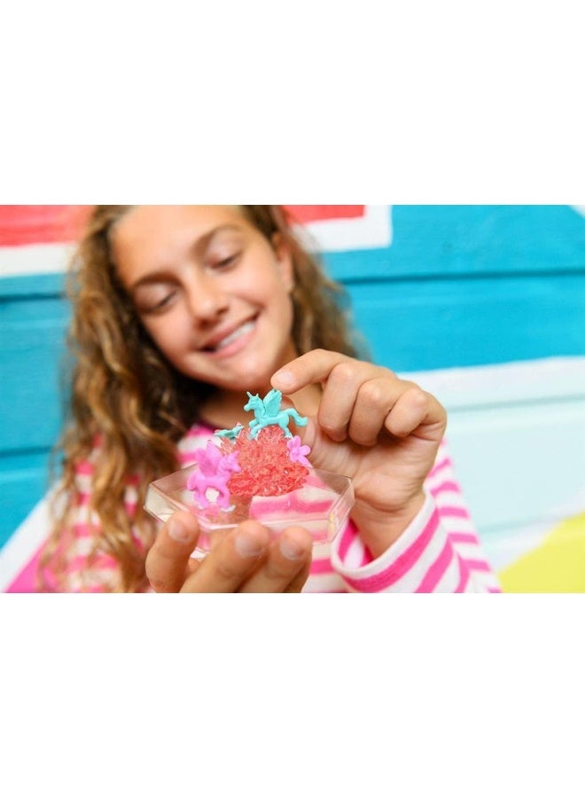 4M KidzMaker Unicorn Crystal Terrarium Kit – Grow Beautiful Unicorn Crystals in Magical Terrarium Dome with 3 Seed Colors, Display Base & Educational Guide – Science Fun Ages 10+ | 00-03923/EU - Image 4