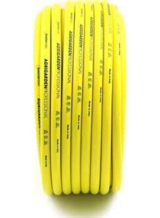 اجريجاردن بروفيشنال خرطوم حديقة احترافي/خرطوم مياه ري من AGRIGARDEN، قطر داخلي 1/2 بوصة، طول 15 مترًا (صنع في إيطاليا) - Image 5