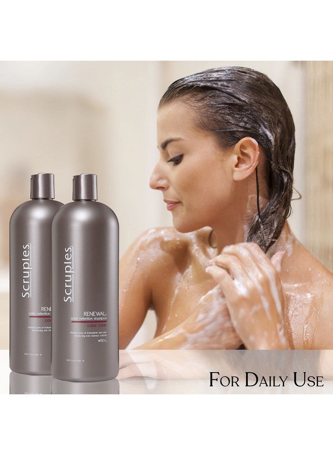 Scruples Color Renewal Gentle Shampoo Maintain Hair Health Without Stripping Color Established Trusted Formulas For Ultimate Hair Shine 33.8 Oz (Pack Of 2) - Image 3