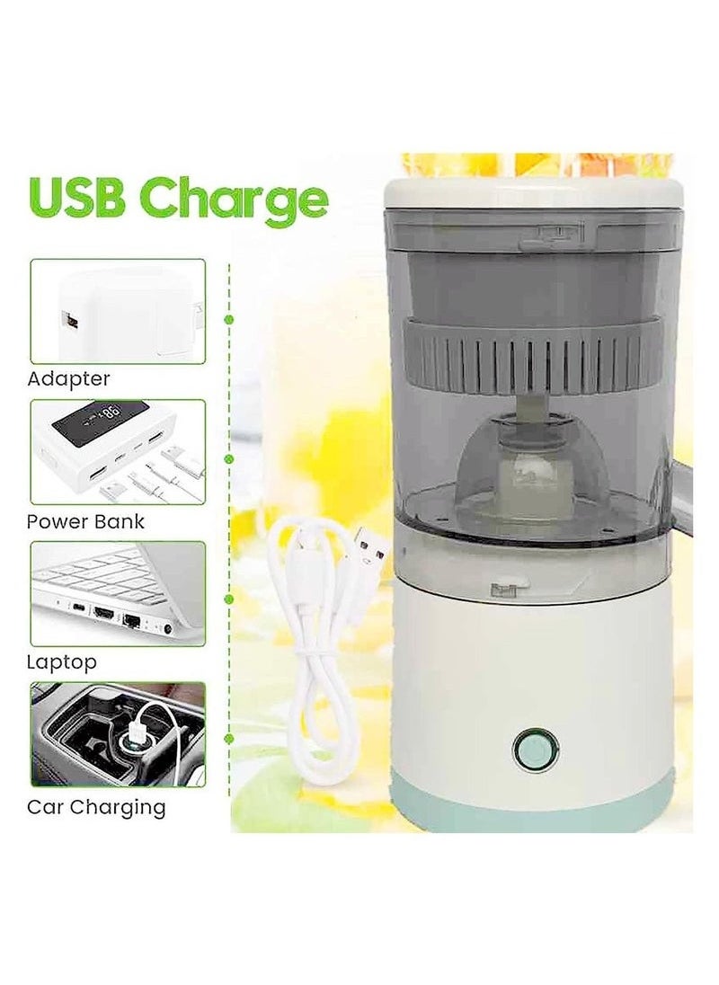 A ZONE Wireless Fully Automatic Electric Juicer,700ML Portable Blender,Mini Juicer,Pomace&Juice Separation/Juicing Rate Over 90%/BPA Free  - Image 3