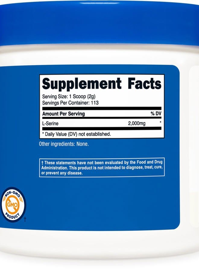 Nutricost L-Serine Powder, 113 Servings (.5LB) - 2,000 MG Per Serving - Non-GMO, Gluten Free - Image 5