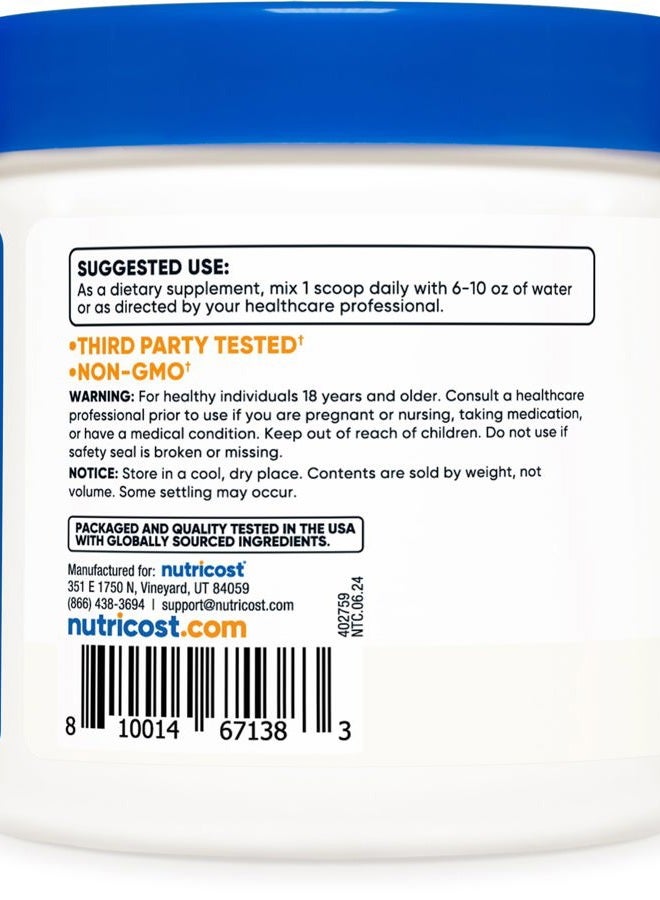 Nutricost L-Serine Powder, 113 Servings (.5LB) - 2,000 MG Per Serving - Non-GMO, Gluten Free - Image 4