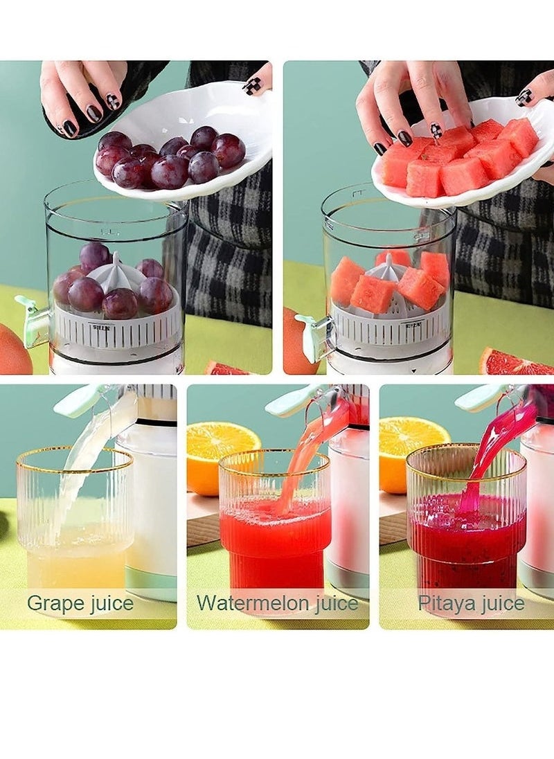 A ZONE Wireless Fully Automatic Electric Juicer,700ML Portable Blender,Mini Juicer,Pomace&Juice Separation/Juicing Rate Over 90%/BPA Free  - Image 5
