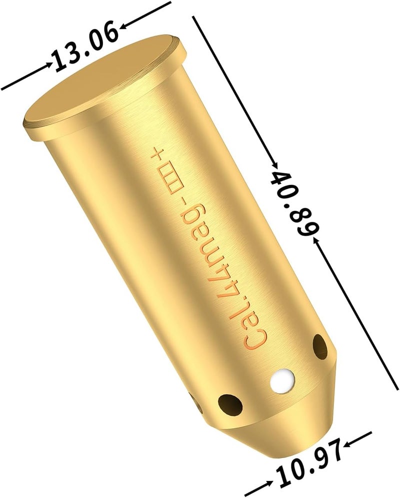 Tipfun 9MM/ .243 .308/6.5MM/300BLK 7.62x35mm/.44mag/30-06/25-06/270 Cal Rem Gauge Bore Sight Red Dot Boresighter with Batteries - Image 5