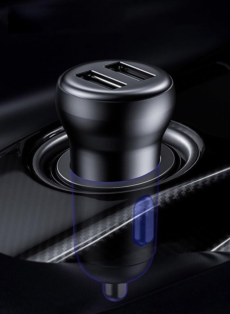 بيسوس مشغل MP3 للسيارة بتقنية البلوتوث على شكل حرف T من OS-Baseus S-16 باللون الأسود - Image 4