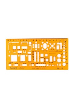 Isomars Architect Furniture 1:100 Scale Template  - Image 1