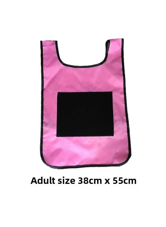 Children's Sticky Jersey Vest Kindergarten Feelings Training Early Education Parent-Child Games Outdoor Sports Equipment Activity Props-Color:Adult Sticky Jersey Pink (free 5 Balls)