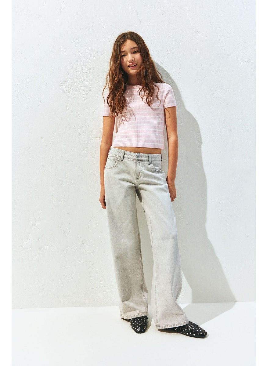 H&M Wide Leg Low Jeans  - Image 2