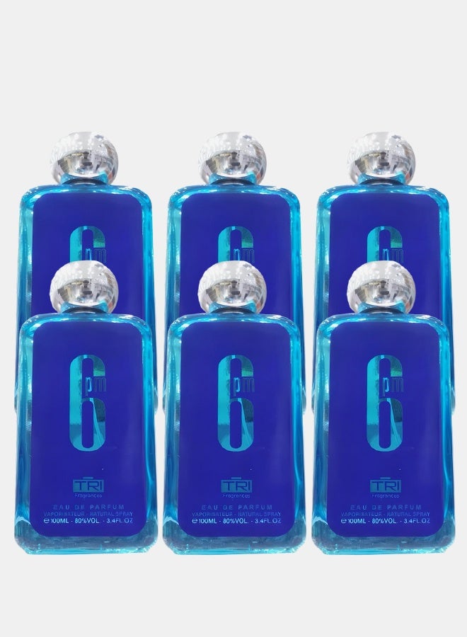 تي أر آي 6 قطع عطر 6 بي ام للرجال 100 مل - Image 1