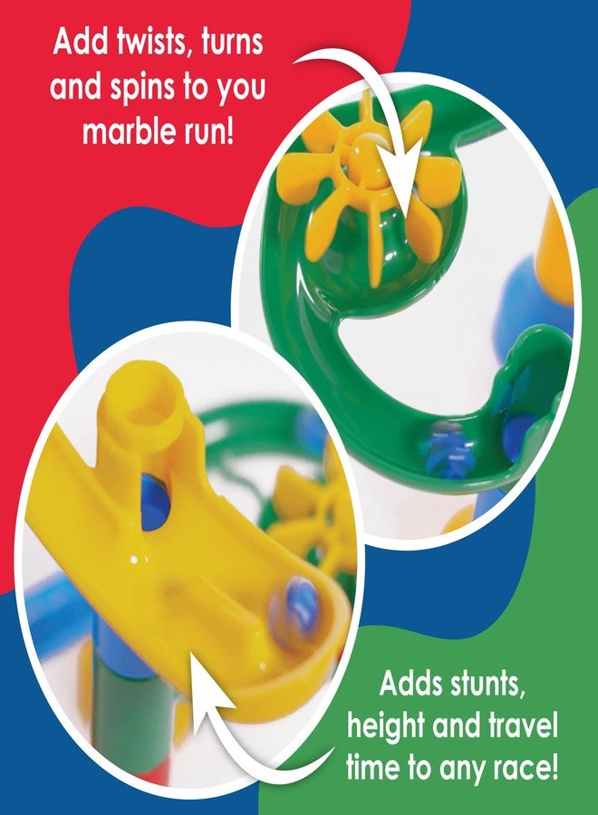 MindWare Marble Run Regular Add-On Set - Expansion Pack for Marble Run Building Toy, 50 Durable Interlocking Pieces, Ages 4 and Up - Image 5
