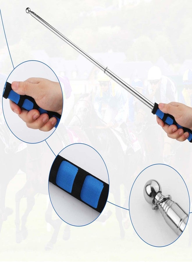 KINBOM 5pcs Horse Training Flags, Tour Guide Flag with 63 Inch Telescopic Flagpole Horse Training Equipment Telescopic Flag Poles Horse Flag Equestrian Training Flags - Image 5