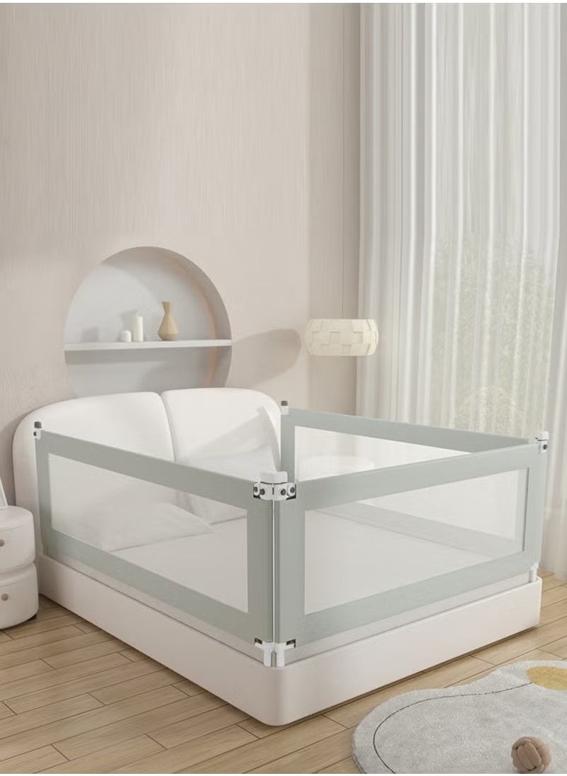 Gonice Bed Rail for Toddlers, Toddler Bed Rails with Double Child Lock, Bed Rail for Baby Kids, Infants Height Adjustment Guardrail for Queen Size Bed -1Piece - 78.7 Inch (2m)  - Image 1