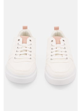 COLE HAAN Men Medium Lace Up Casual Shoes, Ivory  - Image 3