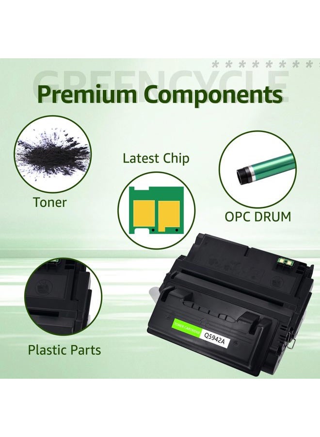 Greencycle 1 PK Compatible Q5942A 42A Black Toner Cartridge For HP LaserJet 4240 4240N 4250 - Image 4