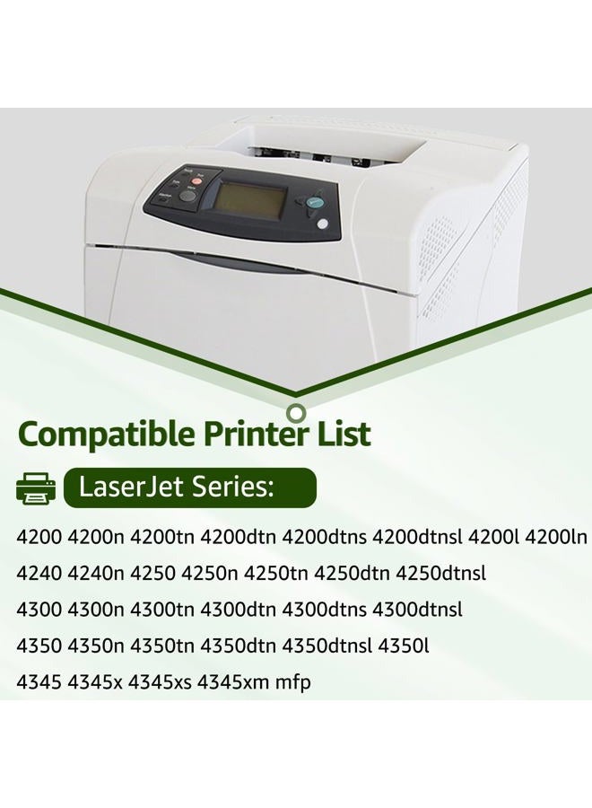 Greencycle 1 PK Compatible Q5942A 42A Black Toner Cartridge For HP LaserJet 4240 4240N 4250 - Image 2