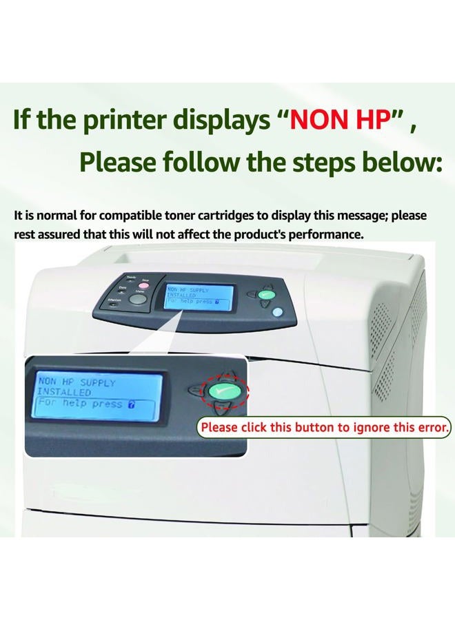 Greencycle 1 PK Compatible Q5942A 42A Black Toner Cartridge For HP LaserJet 4240 4240N 4250 - Image 5