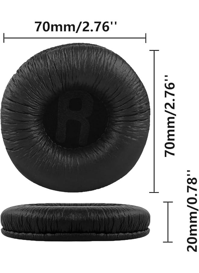 erorex Sponge Headphones Cups Replacement Ear Pads For Jbl Jr300 Jr300Bt T450Bt T500Bt Tune 500Bt Tune 510Bt Tune 600Btnc Headphones Ear Cushions Headset Repair Parts Black  - Image 5