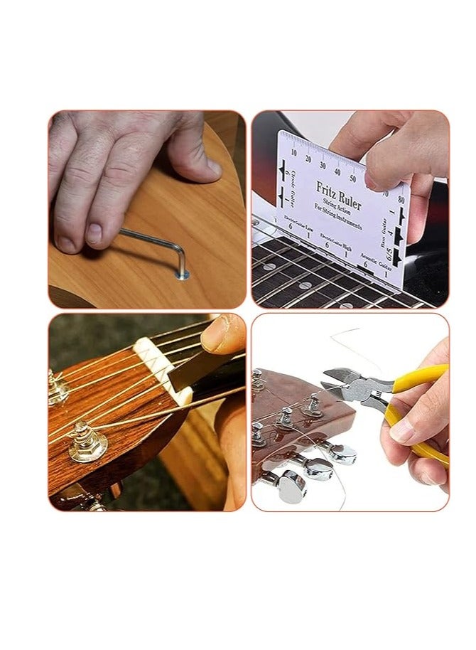 Generic Guitar Repair Kit, 26 Pieces Guitar Repair Tools, Guitar Maintenance Tools, Care Kit for All Guitars for Guitars  - Image 5