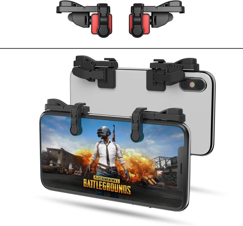 IFYOO 【1 Pair】 Z108 Mobile Gaming Controller Compatible with PUBG Mobile/Fortnitee Mobile/Call of Duty Mobile, Sensitive Shoot and Aim Trigger L1R1 Compatible with Android & iPhone - Image 1