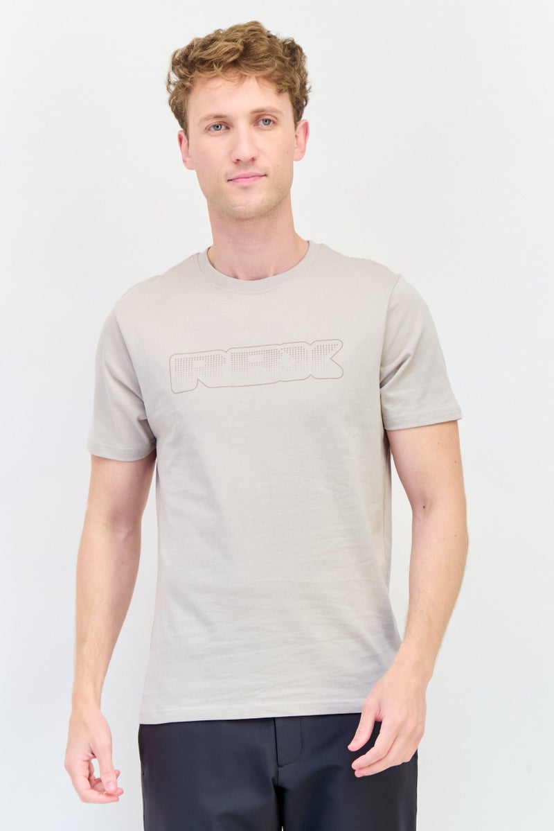 RBX Men Sportswear Fit Short Sleeve Outdoor T-Shirt, Tan  - Image 1