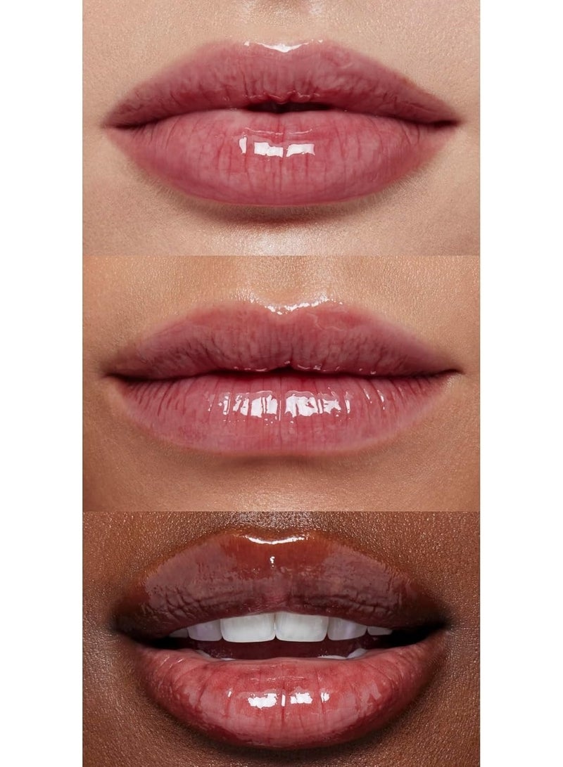 إلف زيت الشفاه المنعش من إي.إل.إف، زيت شفاه ملون ومغذي للحصول على لمسة نهائية شديدة اللمعان، غني بزيت الجوجوبا، نباتي وخالٍ من القسوة، جلسة جام - Image 3