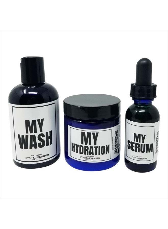 Evan Alexander Fine Grooming Evan Alexander Grooming MY Beginner's Beard Kit - Hydrates and Moisturizes - Beard Growth Kit - Simple and Easy Beard Grooming Set - Personal Hygiene Products for Men - Great Fragrance - Image 1