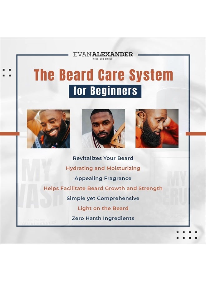 Evan Alexander Fine Grooming Evan Alexander Grooming MY Beginner's Beard Kit - Hydrates and Moisturizes - Beard Growth Kit - Simple and Easy Beard Grooming Set - Personal Hygiene Products for Men - Great Fragrance - Image 4