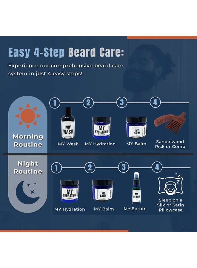 Evan Alexander Fine Grooming Evan Alexander Grooming MY Beginner's Beard Kit - Hydrates and Moisturizes - Beard Growth Kit - Simple and Easy Beard Grooming Set - Personal Hygiene Products for Men - Great Fragrance - Image 5