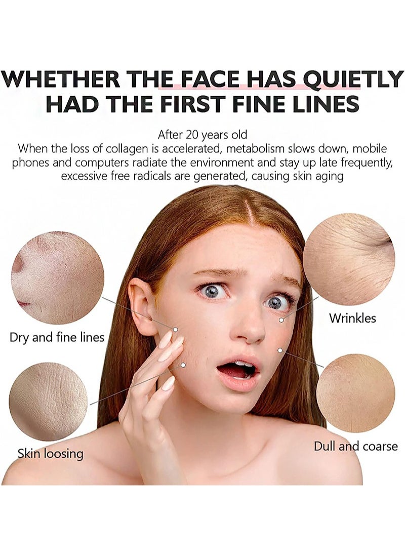 Vibrant Glamour Retinol serum, Anti-aging firming, Face Anti-Wrinkle Serum, Reduce Dry Lines and Fine Lines, 30ml per bottle (Face Serum, 2 pcs)  - Image 4