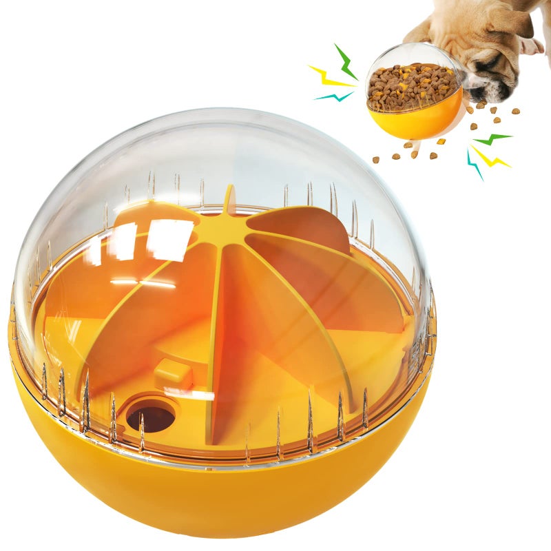 Monotre Dog Treat Ball Interactive Squeaky Mental Stimulation Toys Slow Feeder Puzzle Toys for MediumLarge Dog Breeds - Image 2
