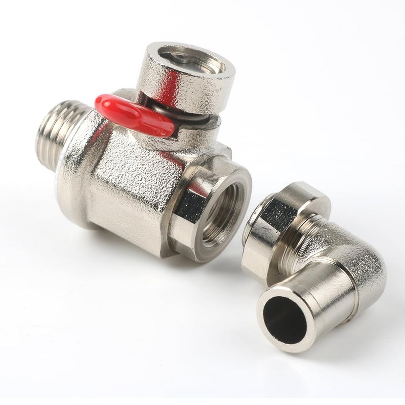 Oil Drain Valve with removable LShape Hose End Combo 14mm15