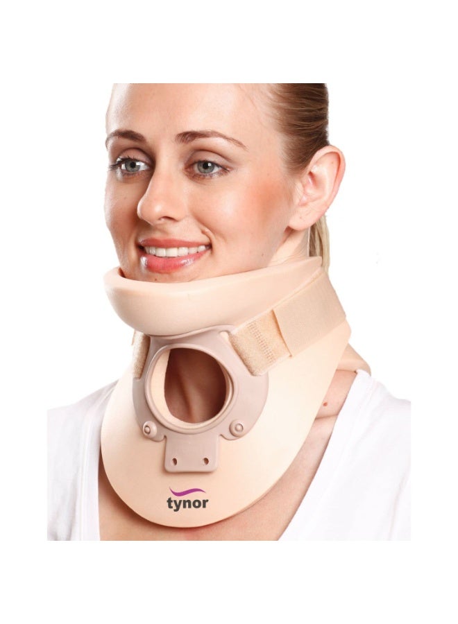 تاينور دعّامة الرقبة من TYNOR (طراز فيلادلفيا) - مادة Ethafoam، لون بيج، مقاس XL، قطعة واحدة - Image 1