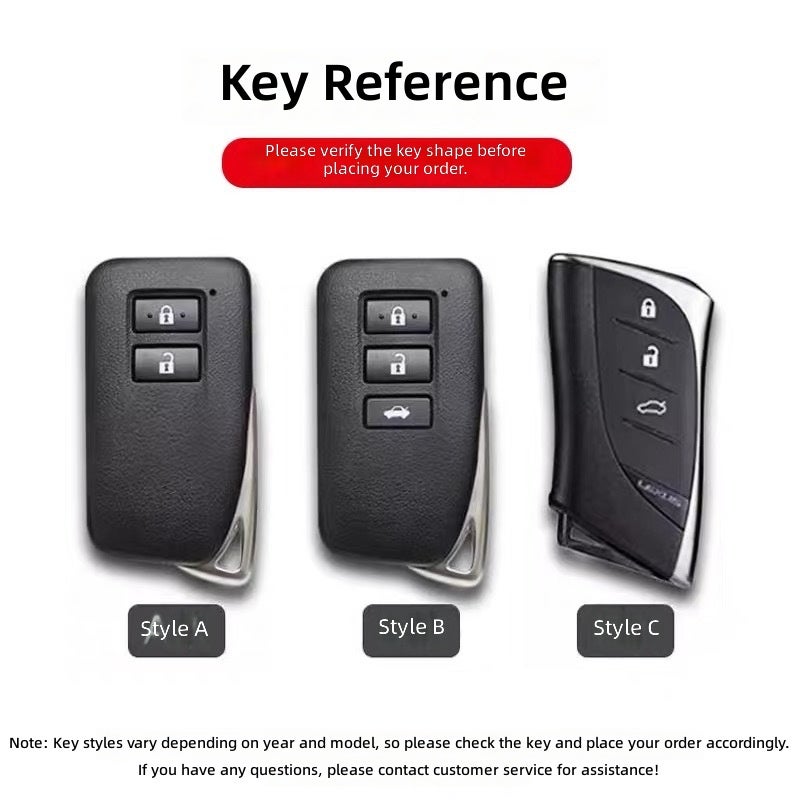 ليكساس غطاء مفتاح فاخر لسيارة لكزس ES260 يناسب UX200 NX300 IS RX وحقيبة GX ومشبك TX وغلاف LX C - Image 2