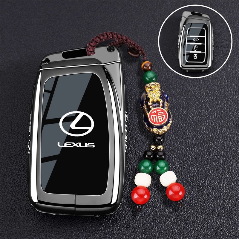 ليكساس غطاء مفتاح فاخر لسيارة لكزس ES260 يناسب UX200 NX300 IS RX وحقيبة GX ومشبك TX وغلاف LX C - Image 1