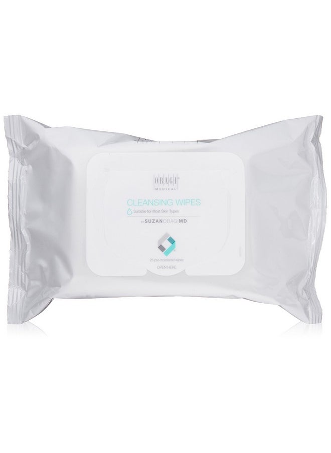 Obagi Medical Obagi Medical On the Go Cleansing and Makeup Removing Wipes, 25 count  - Image 1