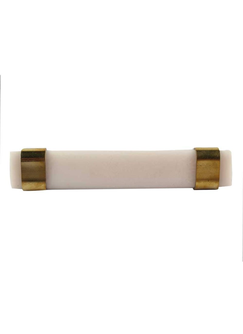 Indian-Shelf IndianShelf Solid Door Handle Resin Wardrobe Handle White Handle Pulls 1 Piece 525 inches  - Image 2