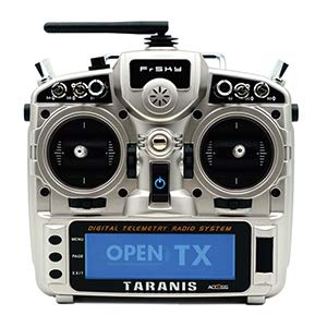 FrSky Taranis X9D Plus 2019 Transmitter with Latest Access with Battery Silver - Image 1