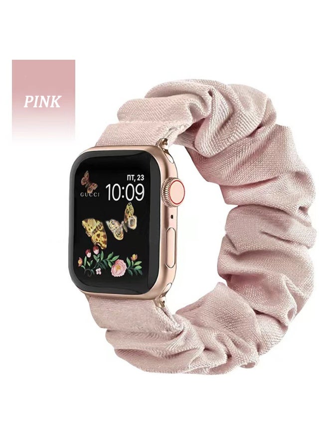 قطعتان متوافقتان مع سوار ساعة أبل، مقاس 38 مم، 40 مم، 41 مم، 42 مم، سوار مطاطي مطبوع لطيف، سوار نسائي لساعات iWatch Series 11 10 9 8 7 6 5 4 3 2 1 SE. - Image 3