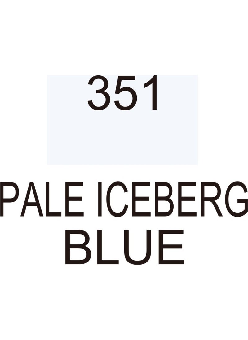 Zig 351 Kurecolor KC-3000 Twin Marker - Pale Iceberg Blue  - Image 2