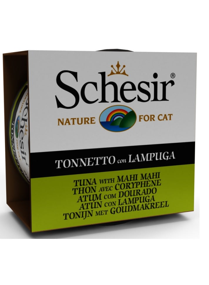 Schesir Tuna With Mahi Cat Wet Food 