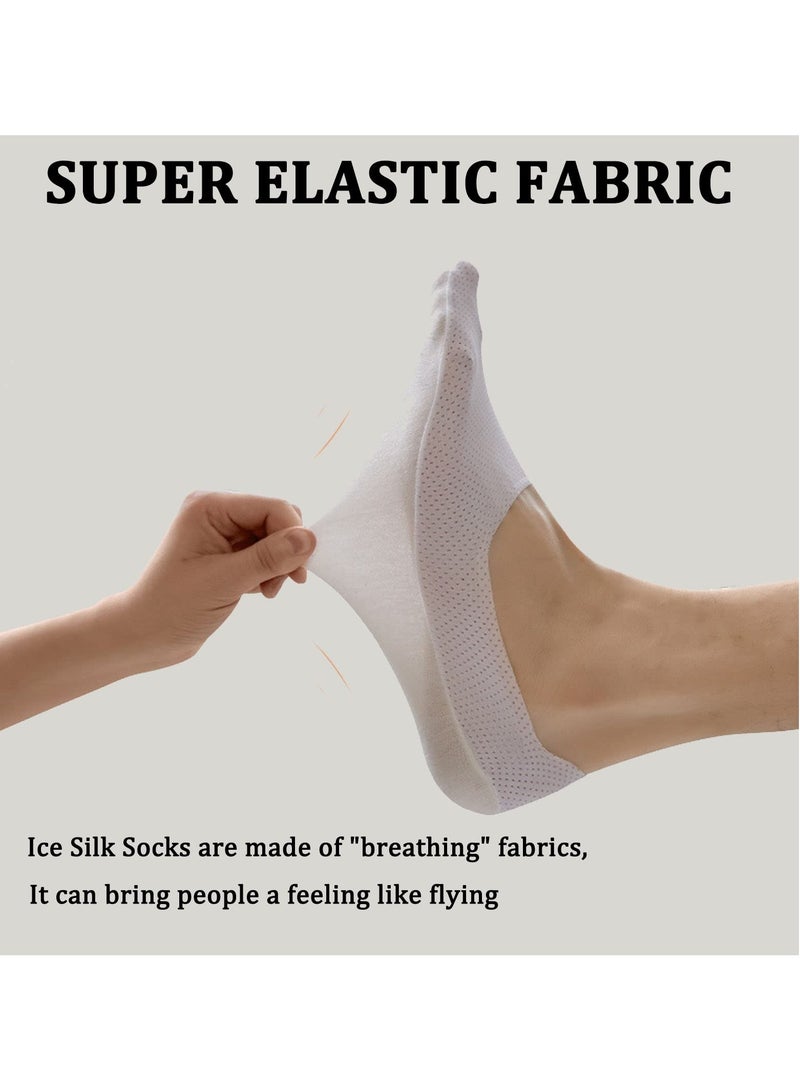 KASTWAVE 5 Pairs Women's No Show Socks - Non-Slip, Low Cut, Flat Invisible Socks, Perfect for Everyday Wear - Image 4