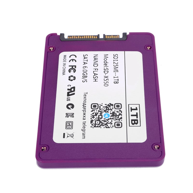 2.5-Inch Internal Solid State Drive: 550MB/s Read Write Speed - Fast Boot-Up 3D NAND Flash Drive for Desktops Laptops And All-In-One Computers - Image 2