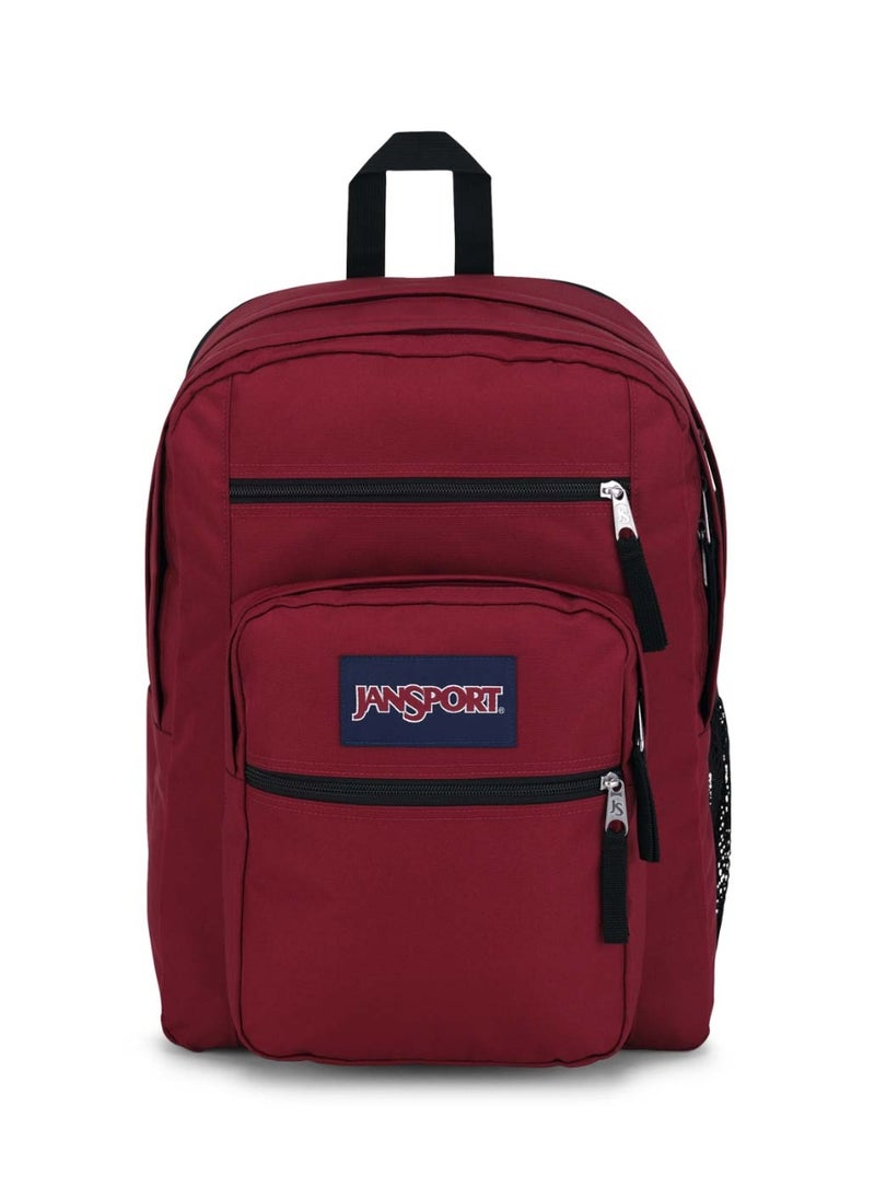 JANSPORT Big Student backpack Two Large Main Compartments Dedicated Laptop Sleeve, 34 L, 0.65 kg, 15.5 Inch - Russet Red  - Image 1